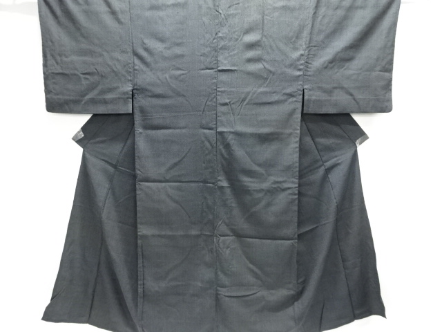 JAPANESE KIMONO / ANTIQUE HITOE MENS KIMONO / SILK / HON-SHIOZAWA